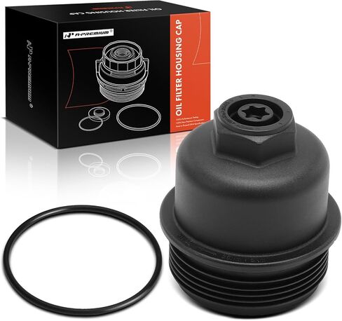 مجموعة غطاء غطاء فلتر الزيت A-Premium متوافقة مع Mini Cooper 2014-2019، Cooper Clubman 2016-2019، Cooper Countryman 2017-2019 & BMW X1 2016-2019، X2 2018-2023، i8، استبدال # 11428575907 in Saudi Arabia