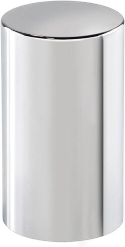 United Pacific 10013B - Wheel Lug Nut Cover - 33Mm X 3-1/2" Chrome Plastic Cylinder Nut Cover - Thread-On in Saudi Arabia