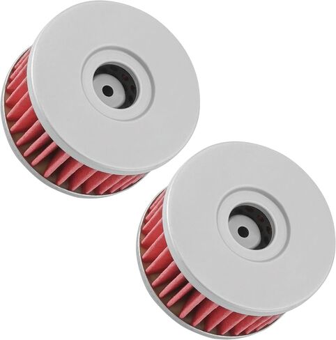 Caltric 2-Pack Oil Filter Compatible with Suzuki 350 Dr350 Dr-350 Dr350Se 1990-1999 in Saudi Arabia