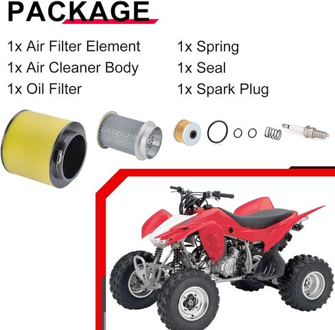 فلتر الهواء ومنقي الهواء للجسم وزنبرك فلتر الزيت لهوندا TRX400EX TRX400X 1999-2014 in Saudi Arabia