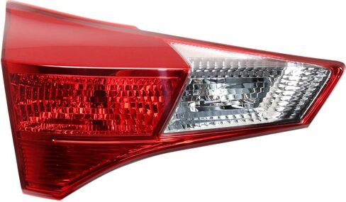 Garage-Pro Tail Light Set of 2 For 2013-2015 Toyota RAV4, Tail Light Assembly, Halogen, With bulbs, North America Built Vehicle Driver and Passenger Side, Inner in Saudi Arabia