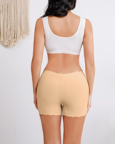 Womens Boyshorts Underwear Seamless Boxer Briefs Full Coverage Soft Stretch Boxer Shorts in Saudi Arabia