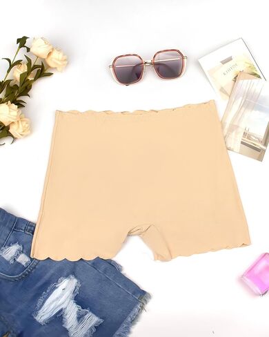Womens Boyshorts Underwear Seamless Boxer Briefs Full Coverage Soft Stretch Boxer Shorts in Saudi Arabia