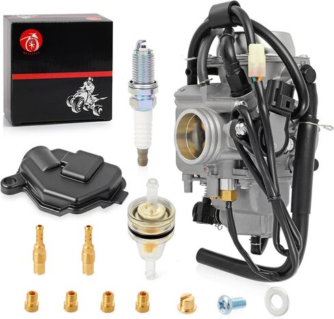 المكربن ​​وشمعة الإشعال لهوندا فورمان 500 TRX500TM TRX500FE TRX500FM TRX500FPE TRX500FPM 2005-2011 in Saudi Arabia