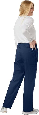 SPECTRUM UNIFORMS Unisex Scrub Pant Bottom Elastic and Drawstring Waist Pant Ideal for Medical Professionals Pant -Pack of 2 in Kuwait