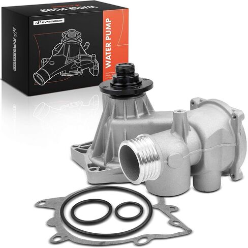 A-Premium Engine Water Pump W/O-Ring & Gasket [DOHC 8Cyl 4.0L] Compatible with BMW 740i [E38] 1995, 740iL [E38] 1995 & 840Ci [E31] 1994-1995, Replace for# 11510007043, 11511736203 in Saudi Arabia