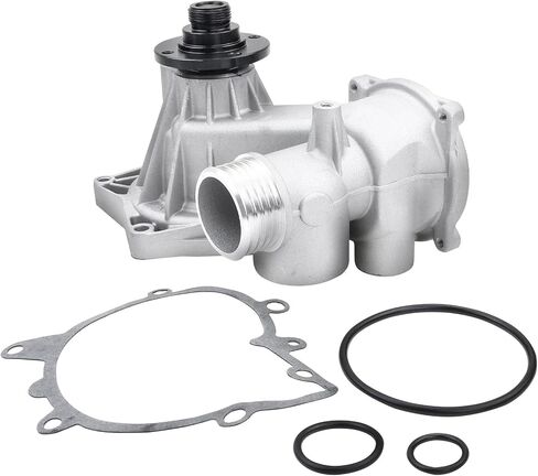 A-Premium Engine Water Pump W/O-Ring & Gasket [DOHC 8Cyl 4.0L] Compatible with BMW 740i [E38] 1995, 740iL [E38] 1995 & 840Ci [E31] 1994-1995, Replace for# 11510007043, 11511736203 in Saudi Arabia
