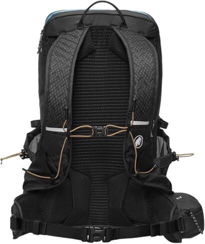 Mammut Ducan 22 - حقيبة ظهر خارجية للجنسين للتنزه سيرًا على الأقدام والجري والمغامرات اليومية، فضي اللون - أسود، 22 لتر in Kuwait
