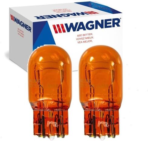 Sixity Auto 2 pc Wagner Front Turn Signal Light Bulbs compatible with Dodge Dart 2013-2016 in Saudi Arabia