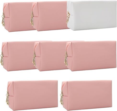 Bridesmaid Proposal Gifts Letter Cosmetic makeup bag bulk for Wedding Party Favors Bachelorette party decorations Toiletry Organizer Bag Makeup Case Gift (6, sage green) in Saudi Arabia