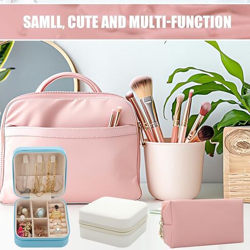 Bridesmaid Proposal Gifts Letter Cosmetic makeup bag bulk for Wedding Party Favors Bachelorette party decorations Toiletry Organizer Bag Makeup Case Gift (6, sage green) in Saudi Arabia