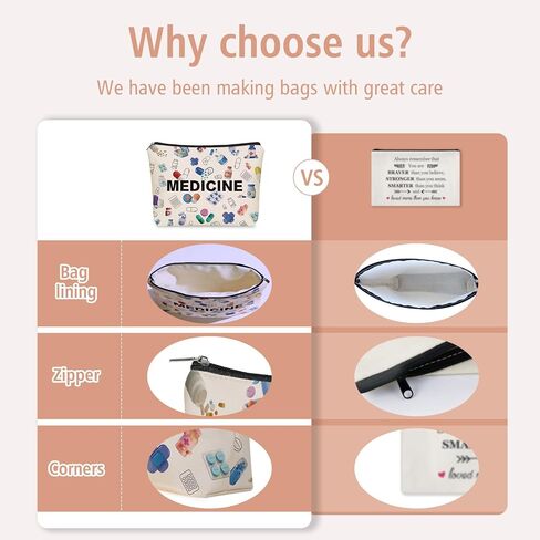 Hair Stuff Makeup Bag Gifts: Hair Accessories Themed Cosmetic & Toiletry Organizer Pouch For Teen Girls & Women Hairstylist Sisters, Friends.Ideal Gift For Travel, Birthdays, & Christmas. in Saudi Arabia