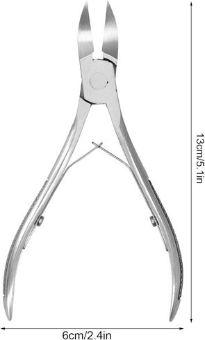 Haofy Pig Tooth Cutting Pliers, Stainless Steel, Ergonomic Handle, 13cm x 2.4in, 73g in Saudi Arabia