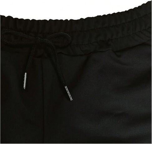 بنطلون نسائي من Verdusa مطبوع عليه حروف هيب هوب برباط وخصر مستقيم وساق فضفاضة in Kuwait