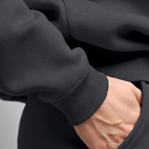 Elegant Comfort Cotton Hoodie, Ultra Soft Breathable Casual Midweight Hooded Pullover Sweatshirt for Men in Saudi Arabia