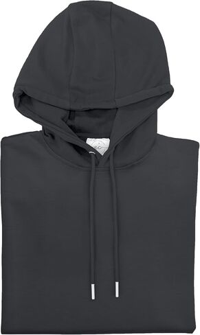 Elegant Comfort Cotton Hoodie, Ultra Soft Breathable Casual Midweight Hooded Pullover Sweatshirt for Men in Saudi Arabia