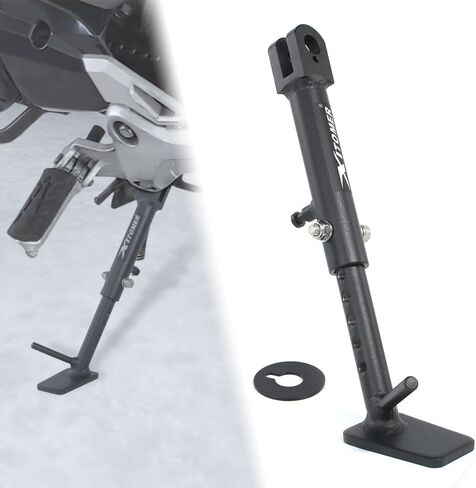 Xitomer 0-2.5'' Side Kickstand Fit for Grom MXS125 2017-2025 Grom, Monkey 125 2019-2025 Foot Side Motorcycle Kickstand stand Support in Saudi Arabia