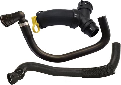 GXARTS Upper Radiator Hose Y-Connector Lower Degaus CL3Z 8260-A DR3Z-8566-A BL3Z 8C350-A Compatible with Ford F150 5.0L 2011 2012 2013 2014 2015 2016 2017 2018 2019 2020 in Saudi Arabia