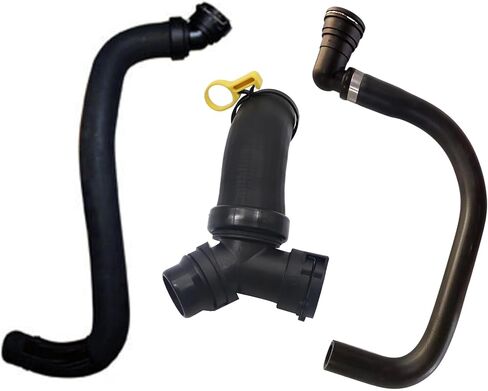 GXARTS Upper Radiator Hose Y-Connector Lower Degaus CL3Z 8260-A DR3Z-8566-A BL3Z 8C350-A Compatible with Ford F150 5.0L 2011 2012 2013 2014 2015 2016 2017 2018 2019 2020 in Saudi Arabia