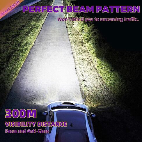 متوافق مع GMC Sierra 1500 2014 2015 9012 High/Low Beam + H16/5202 مصابيح الضباب، عبوة من 4 قطع in Kuwait