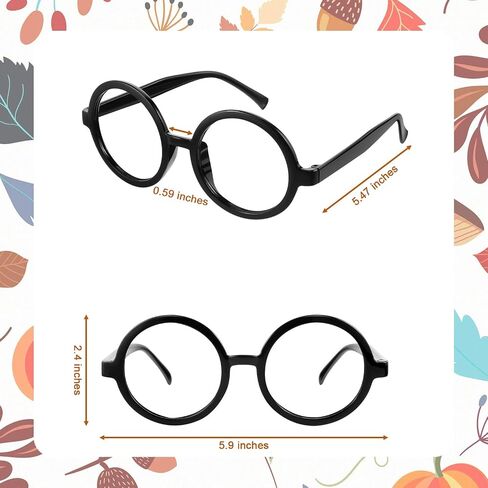 WILLBOND 7 Pcs Halloween Animal Costumes Set Includes Ears Headband Knee High Sock Round Frame Glasses for Adults Teens Party in Saudi Arabia