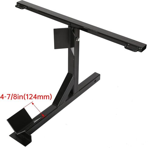HECASA 550 LB Capacity Motorcycle Trailer Carrier Tow Hitch Rack Motorcycle Carrier Black in Saudi Arabia
