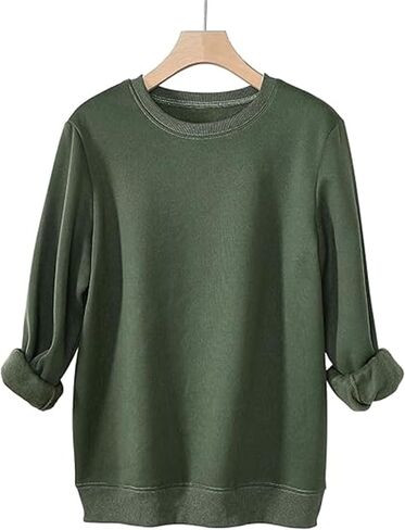 Apres Ski Sweatshirt Women Fleece Pullover Crewneck Sweater Long Sleeve Blouse Weekend Winter Sports Tops in Saudi Arabia