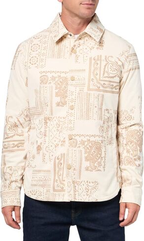 GUESS Men's Bandana Shacket in Saudi Arabia