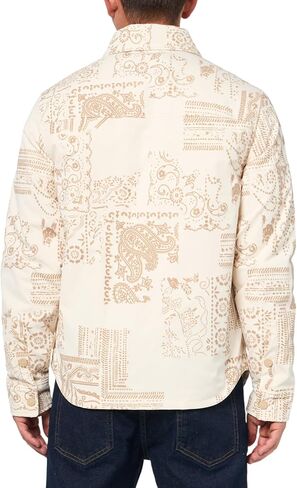GUESS Men's Bandana Shacket in Saudi Arabia