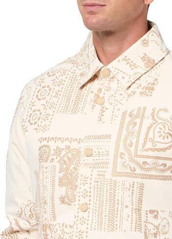 GUESS Men's Bandana Shacket in Saudi Arabia
