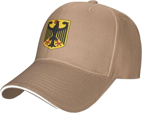 Germany National Emblem Hat Support Germany Coat of Arms Baseball Cap German Hat for Women Men in Saudi Arabia