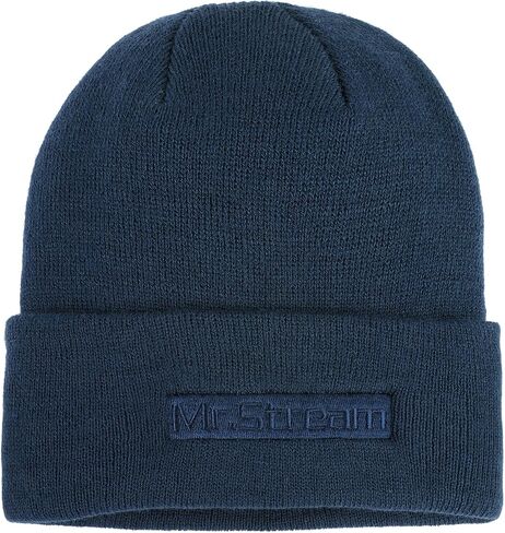 Mr.Stream Men Women Unisex Acrylic Knit Cuffed Beanie Warm Fleece Lined Winter Hats in Saudi Arabia