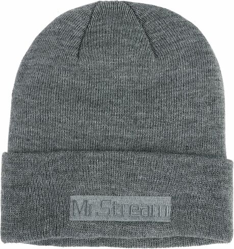 Mr.Stream Men Women Unisex Acrylic Knit Cuffed Beanie Warm Fleece Lined Winter Hats in Saudi Arabia