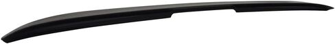 IKON MOTORSPORTS, Trunk Spoiler Compatible with 2003-2011 Benz R230 SL-Class, AMG Style Unpainted Black ABS Plastic Rear Trunk Lid Spoiler Wing Lip in Saudi Arabia