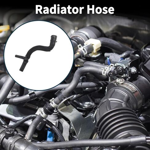 Radiator Hose Heater Hose No.68246567AA for Jeep Renegade 1.3L 2.4L 2015-2021 Rubber Upper Hose Black 1 Pc in Saudi Arabia