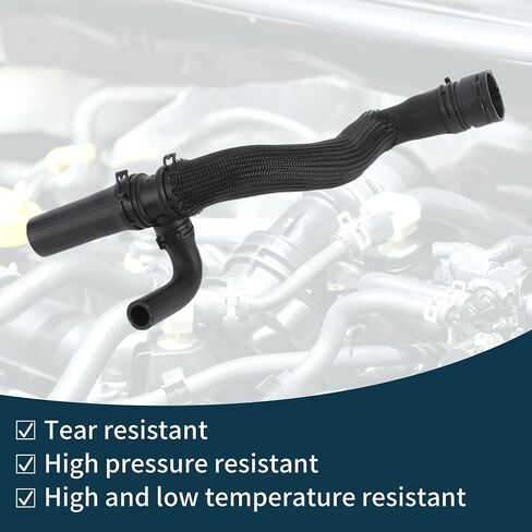 Radiator Hose Heater Hose No.68246567AA for Jeep Renegade 1.3L 2.4L 2015-2021 Rubber Upper Hose Black 1 Pc in Saudi Arabia