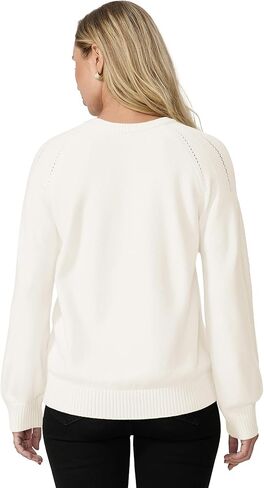 COSSEN Womens Fall Sweaters Casual Long Sleeve Crewneck Soft Knit Pullover Sweaters Top in Saudi Arabia