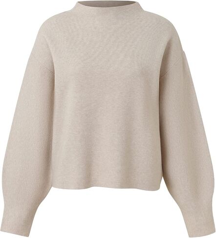 Women's Crew Neck Sweater Long Sleeve Knit Basic Pullover Sweater in Saudi Arabia