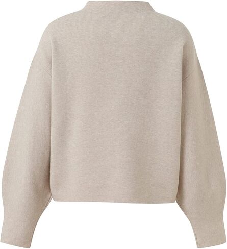Women's Crew Neck Sweater Long Sleeve Knit Basic Pullover Sweater in Saudi Arabia