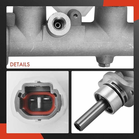 A-Premium Brake Master Cylinder with Reservoir and Sensor Compatible with Toyota RAV4 2001-2002, Automatic Transmission -Replace# 4720142200-7/8 Inch Bore in Saudi Arabia