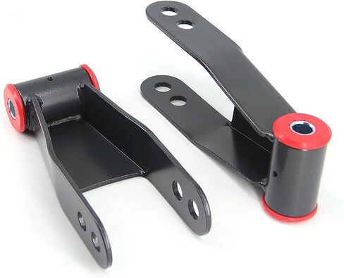 2" Suspension Rear Drop Leaf Spring Shackle Kit Fits 1973 1974 1975 1976 1977 1978 1979 1980 1981 1982 1983 1984 1985 1986 1987 Chevy C10 2WD in Saudi Arabia