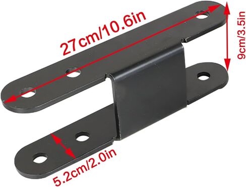 WFLNHB Rear Shackle Suspension Lift Kit 2Pc Replacement for Chevy S10 Blazer 1982-2004 in Saudi Arabia