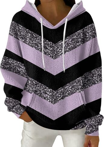Oversized Hoodies for Women Trendy Graphic Loose Fit Y2k Hoodie Cute Fall Fashion Vintage Sweatshirt with Pocket in Saudi Arabia
