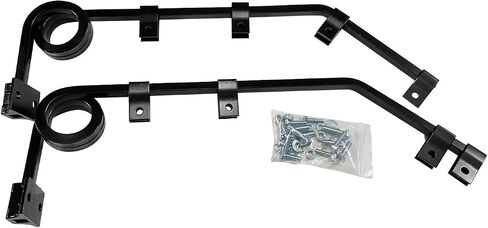 Angled Mud Flap Hangers 2 coils Damping Spring with Aluminum Mud Flap Reflector Fender Reflective Tape for Heavy Duty Semi Trucks Trailers in Saudi Arabia