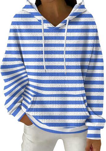 Oversized Hoodies for Women Trendy Graphic Loose Fit Y2k Hoodie Cute Fall Fashion Vintage Sweatshirt with Pocket in Saudi Arabia