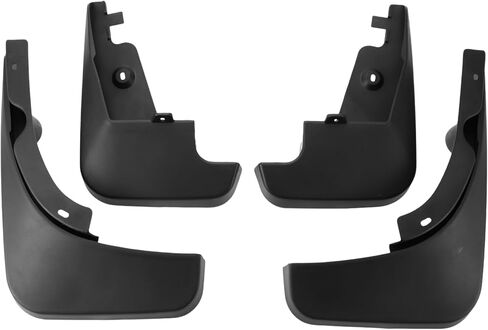 X AUTOHAUX 1set Front and Rear Mud Flaps Splash Guards Mud Guards for Audi Q5 2009-2016 W/Mount Accessories in Saudi Arabia