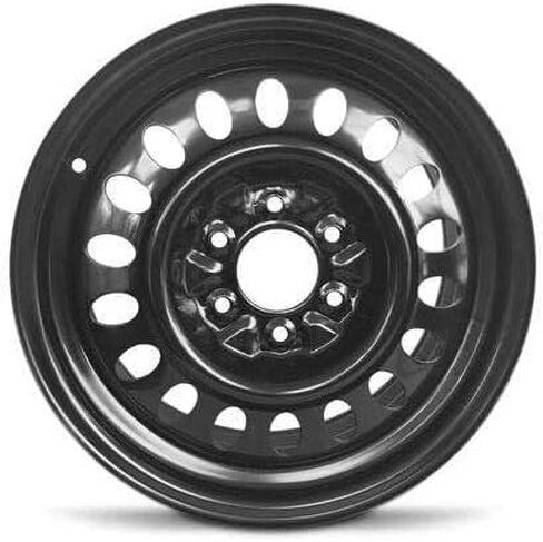 New OEM Replacement Wheel for 2005-2009 Saab 9-7x 17x7 inch Steel Rim Painted Black Fit 245/65R17 in Saudi Arabia