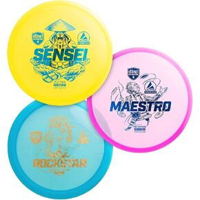 Discmania 5-Disc Golf Set | Frisbee Golf Discs Set, 1x Driver, 2X Fairway Driver, 1x Midrange, 1x Putter, Disc Golf Starter Set, Disk Golf Discs, Disc Golf Accessories, Disc Golf Gifts, Disk Golf in Kuwait