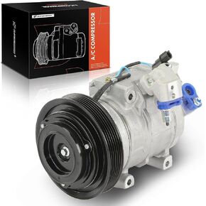 A-Premium Air Conditioner AC Compressor with A/C Clutch Compatible with Honda Accord 2008-2012 2014, Accord Crosstour & Acura TL, TSX, RDX in Kuwait
