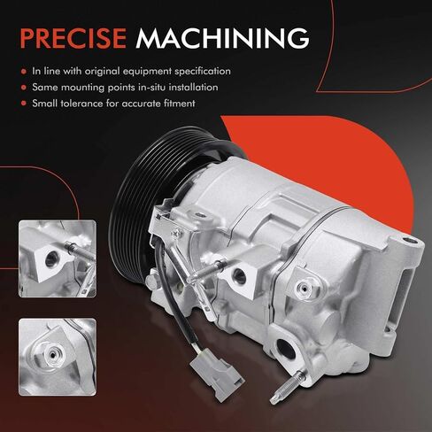 A-Premium A/C Compressor with Clutch Compatible with Ram 1500 5.7L 2019-2024 in Saudi Arabia